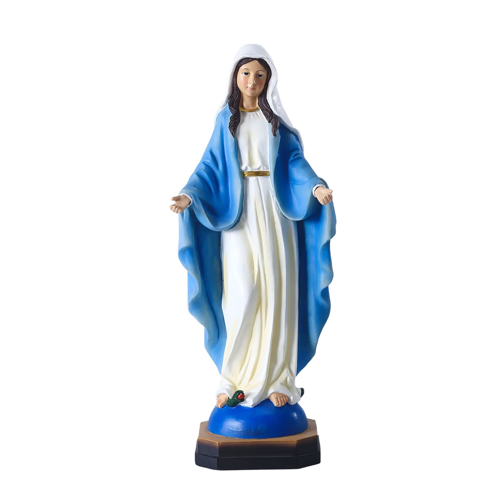 聖母マリア像 Our Lady of Grace 約20,5cm 23.5 Inch Our Lady of Grace Virgin Mary Blessed Mother